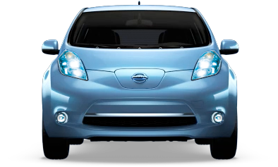 nissan leaf from celebrate green